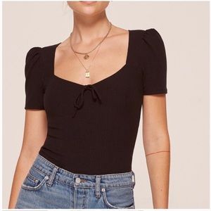 Reformation Elsie top brand new NWT XS